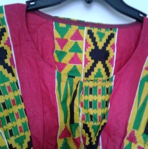 Beautiful African Kente Fabric Top